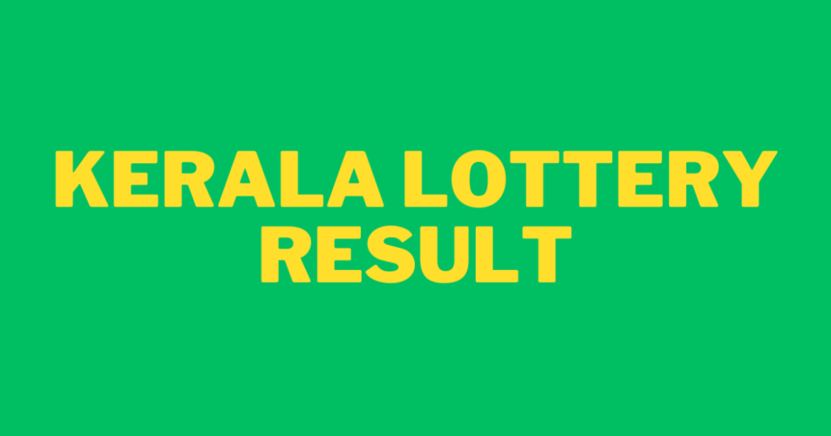 Kerala Lottery Result Today A Comprehensive Guide